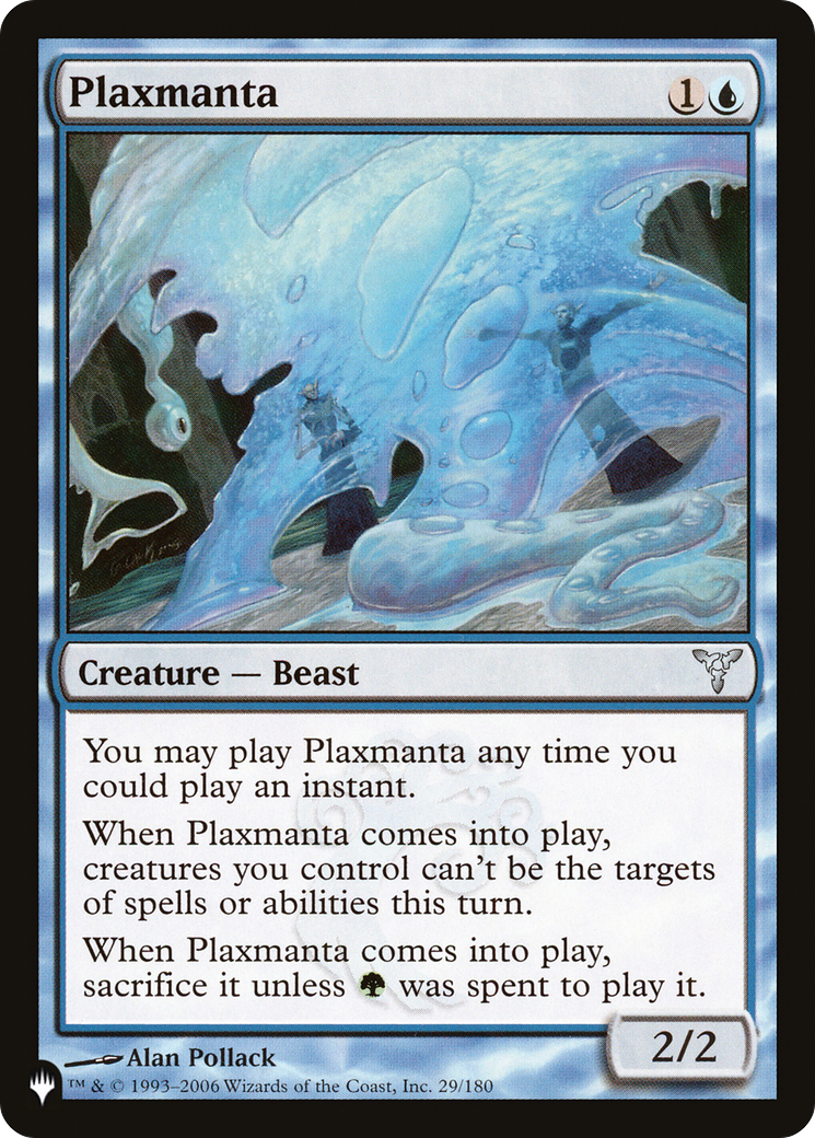 Plaxmanta (LIST-29/180) - The List