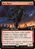 Port Razer (Extended Art) (CMR-669) - Commander Legends: (Extended Art)