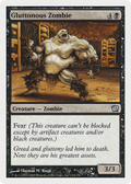 Gluttonous Zombie (9ED-134) - 9th Edition
