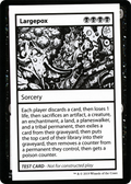 Largepox (No PW Symbol) (CMB1-) - Mystery Booster Playtest Cards 2021