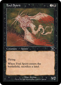 Foul Spirit (ME4-081) - Masters Edition IV Foil
