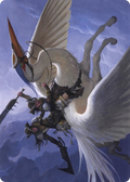Gryffwing Cavalry // Gryffwing Cavalry (AVOW-011) - Crimson Vow Art Series (Borderless) Foil