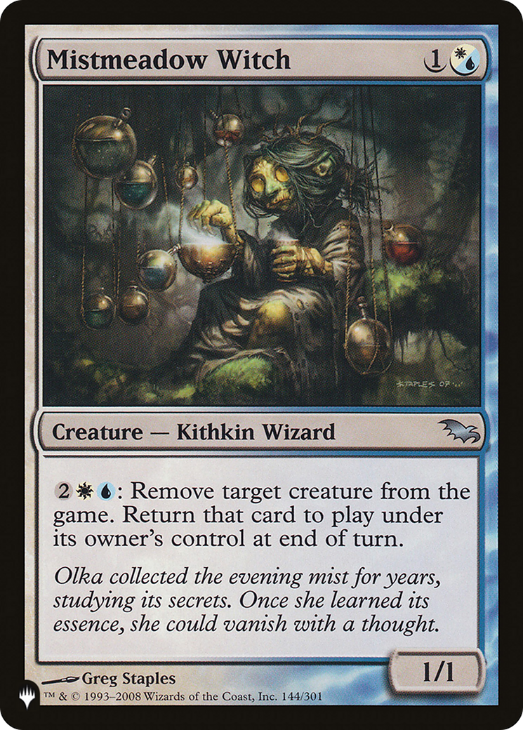Mistmeadow Witch (SHM) (LIST-144/301) - The List