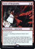 Curse of Hospitality (PRE-152) - Innistrad: Crimson Vow Promos Foil