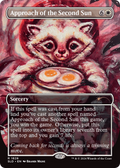 Approach of the Second Sun (Rainbow Foil) (SLD-1826) - Secret Lair Drop (Borderless) Foil