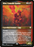 Blim, Comedic Genius (Foil Etched) (CMR-592) - Commander Legends Foil