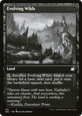 Evolving Wilds (261) (DBL-261) - Innistrad: Double Feature Foil