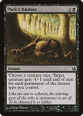Pack's Disdain (MOR-073) - Morningtide Foil