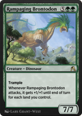 Rampaging Brontodon (ANB-102) - Arena Beginner Set