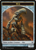 Myr // Bird (002) Double-Sided Token (C16-20 // 2) - Commander 2016 Tokens