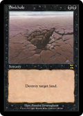Sinkhole (ME4-097) - Masters Edition IV Foil