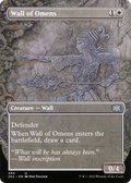 Wall of Omens (Borderless) (2X2-344) - Double Masters 2022