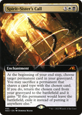 Spirit-Sister's Call (Extended Art) (NEO-495) - Kamigawa: Neon Dynasty: (Extended Art) Foil