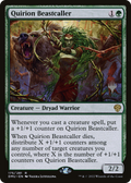 Quirion Beastcaller (PPDMU-175) - Dominaria United Promos Foil