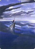 Seachrome Coast // Seachrome Coast (AZNR-031) - Zendikar Rising Art Series (Borderless) Foil