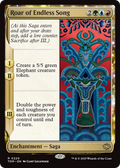 Roar of Endless Song (TDM-220) - Tarkir: Dragonstorm: (enchantment) Foil