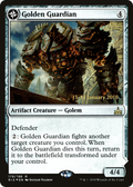 Golden Guardian (PRE-179) - Rivals of Ixalan Promos: (compasslanddfc) Foil
