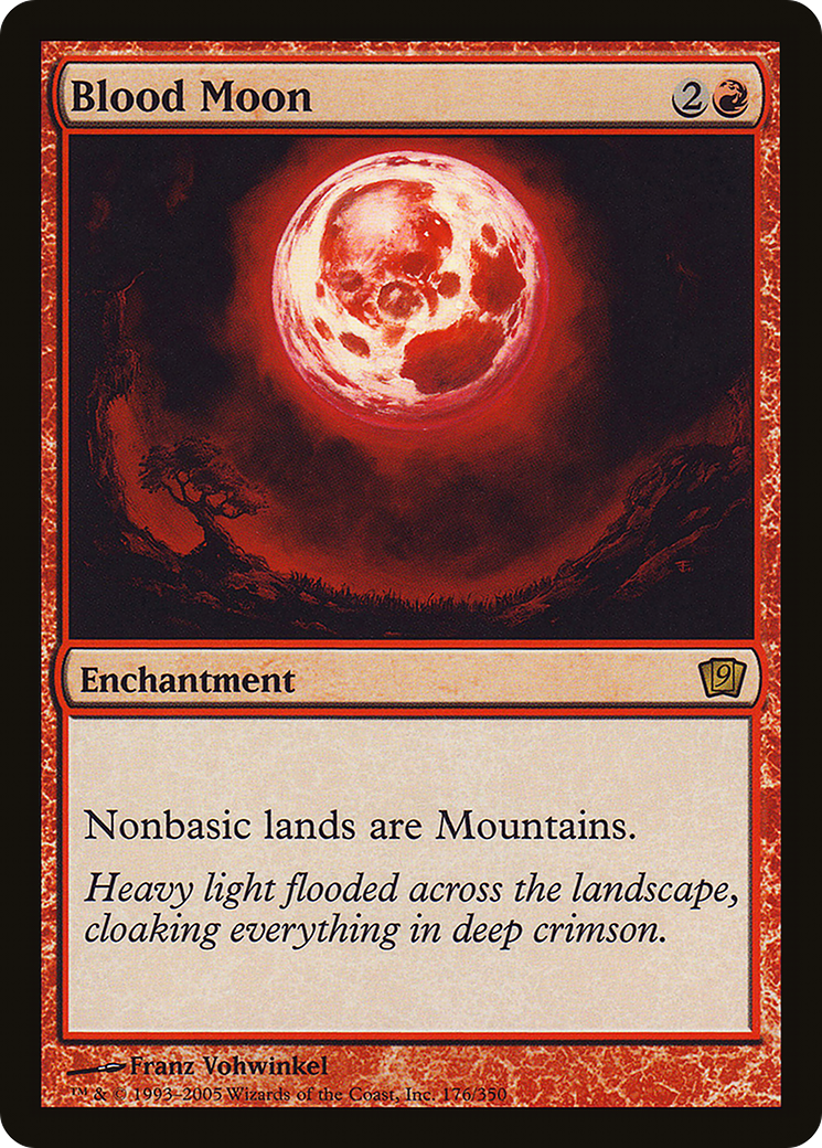 Blood Moon (9ED-176) - 9th Edition