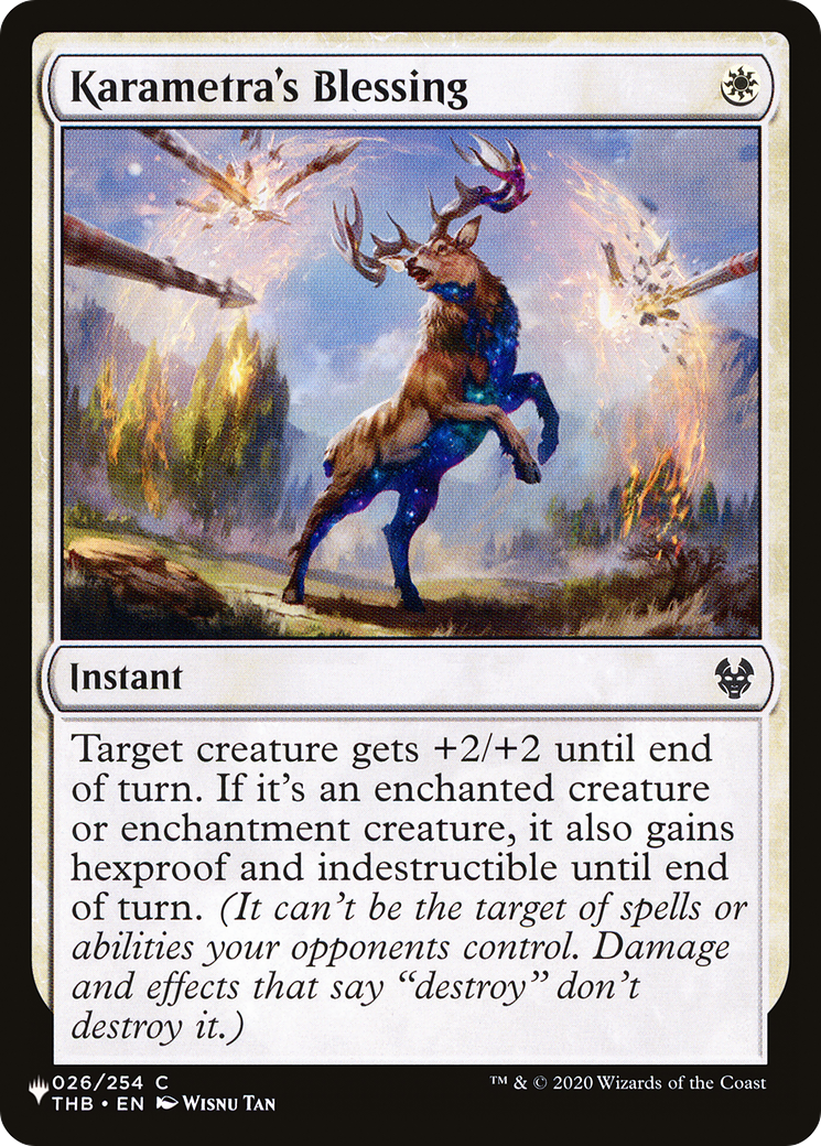 Karametra's Blessing (LIST-026/254) - The List