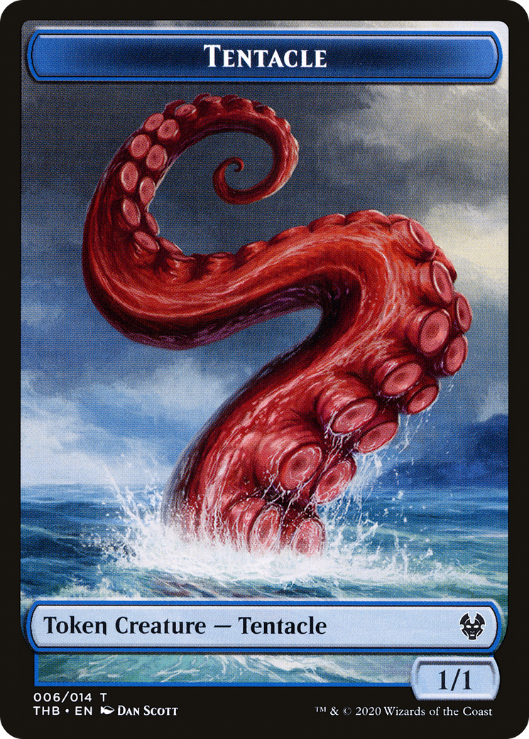 Tentacle (TTHB-006) - Theros Beyond Death Tokens Foil