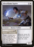 Silverflame Squire (ELD-031) - Throne of Eldraine Foil