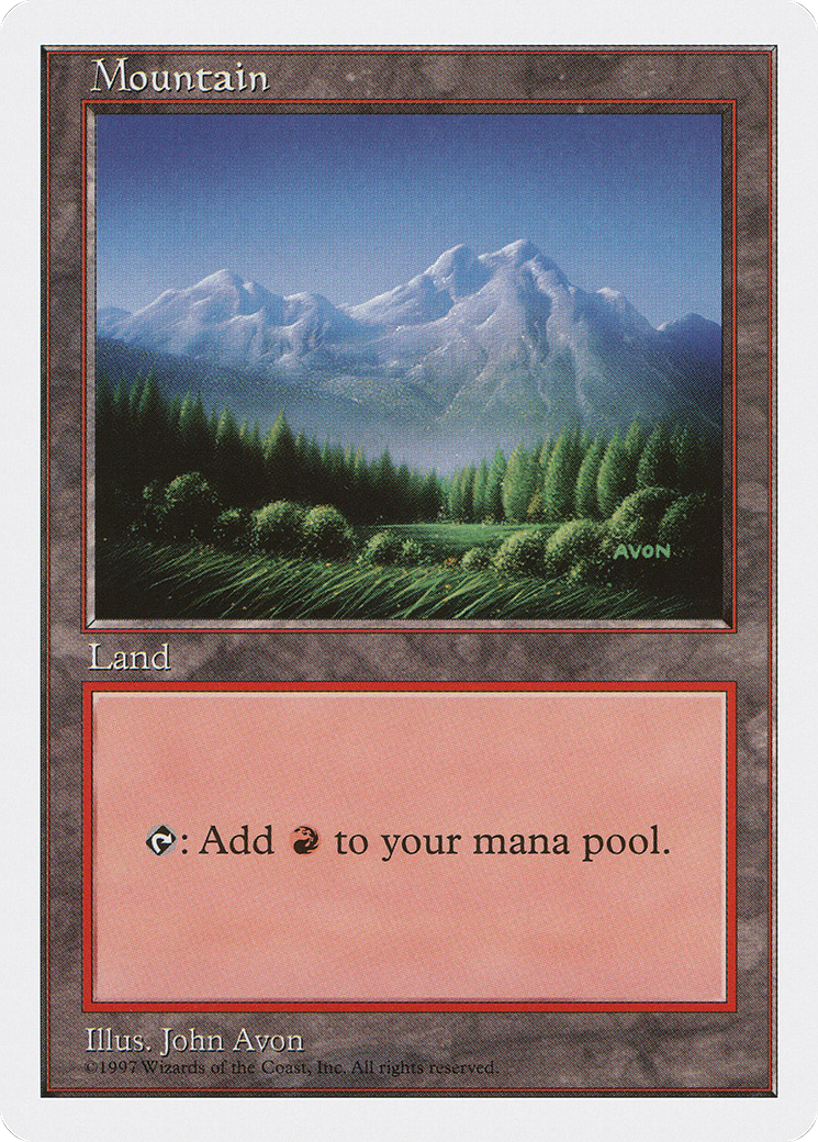 Mountain (443) (5ED-443) - Fifth Edition