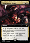 Treacherous Greed (Extended Art) (MKM-420) - Murders at Karlov Manor: (Extended Art)