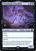 Ebondeath, Dracolich (PRE-100) - Adventures in the Forgotten Realms Promos Foil