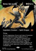 Betor, Kin to All (Borderless) (TDM-353) - Tarkir: Dragonstorm: (Showcase) Foil