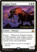 Trapjaw Tyrant (PRE-029) - Rivals of Ixalan Promos Foil