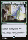 Exponential Growth (PPSTX-130P) - Strixhaven: School of Mages Promos Foil