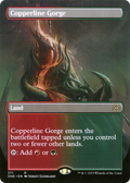 Copperline Gorge (Borderless) (ONE-371) - Phyrexia: All Will Be One