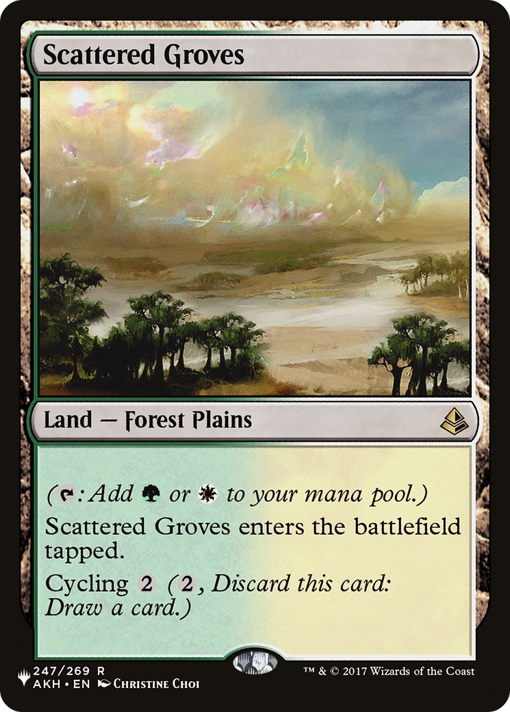 Scattered Groves (LIST-247) - The List