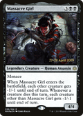 Massacre Girl (PRE-099) - War of the Spark Promos Foil
