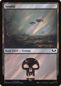 Swamp (313) (Surge Foil) (40K-313) - Warhammer 40,000 Commander Foil