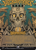 Necropotence (SLC-1995) - Secret Lair Countdown Kit (Borderless) Foil