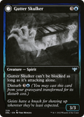 Gutter Skulker (DBL-329) - Innistrad: Double Feature: (Double Faced Transform) Foil
