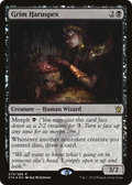 Grim Haruspex (PRE-073) - Khans of Tarkir Promos Foil