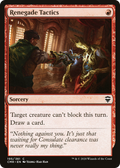 Renegade Tactics (CMR-195) - Commander Legends Foil