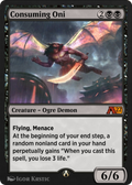Consuming Oni (YNEO-017) - Alchemy: Kamigawa