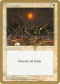 Armageddon - 1996 Bertrand Lestree (4ED) (WCD-) - Pro Tour Collector Set