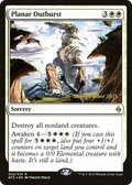 Planar Outburst (PRE-042) - Battle for Zendikar Promos Foil