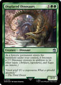 Displaced Dinosaurs (Surge Foil) (WHO-705) - Doctor Who Foil