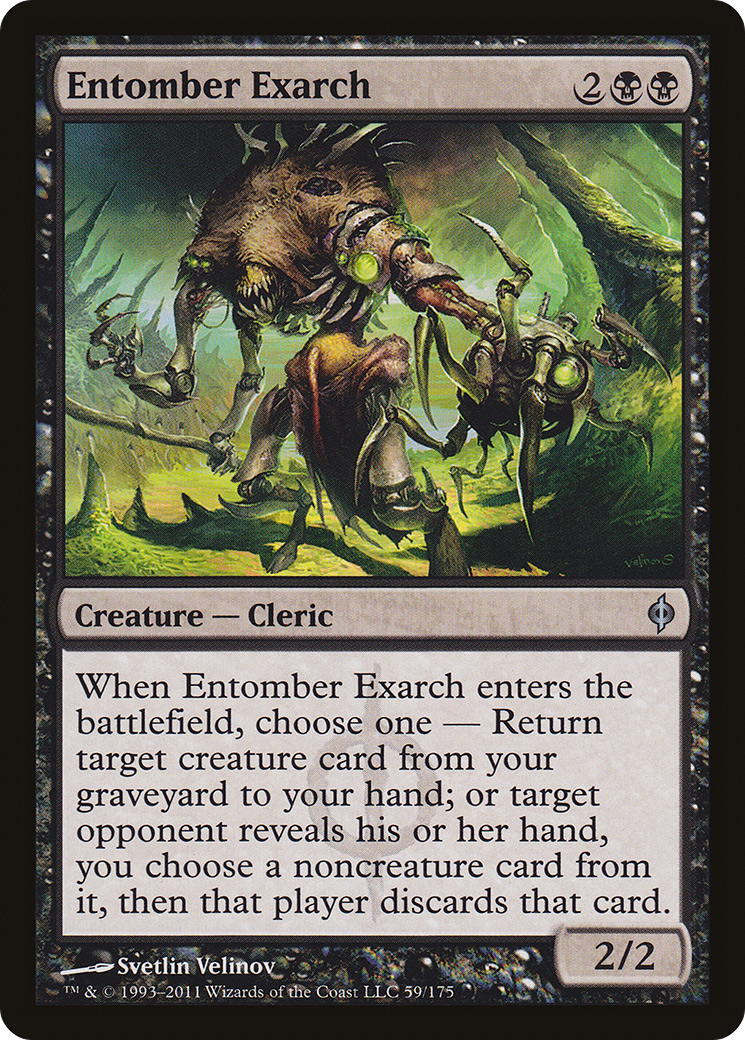 Entomber Exarch (NPH-059) - New Phyrexia Foil