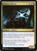 Dinrova Horror (BBD-220) - Battlebond Foil
