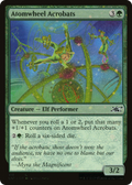 Atomwheel Acrobats (Galaxy Foil) (UNF-416) - Unfinity Foil