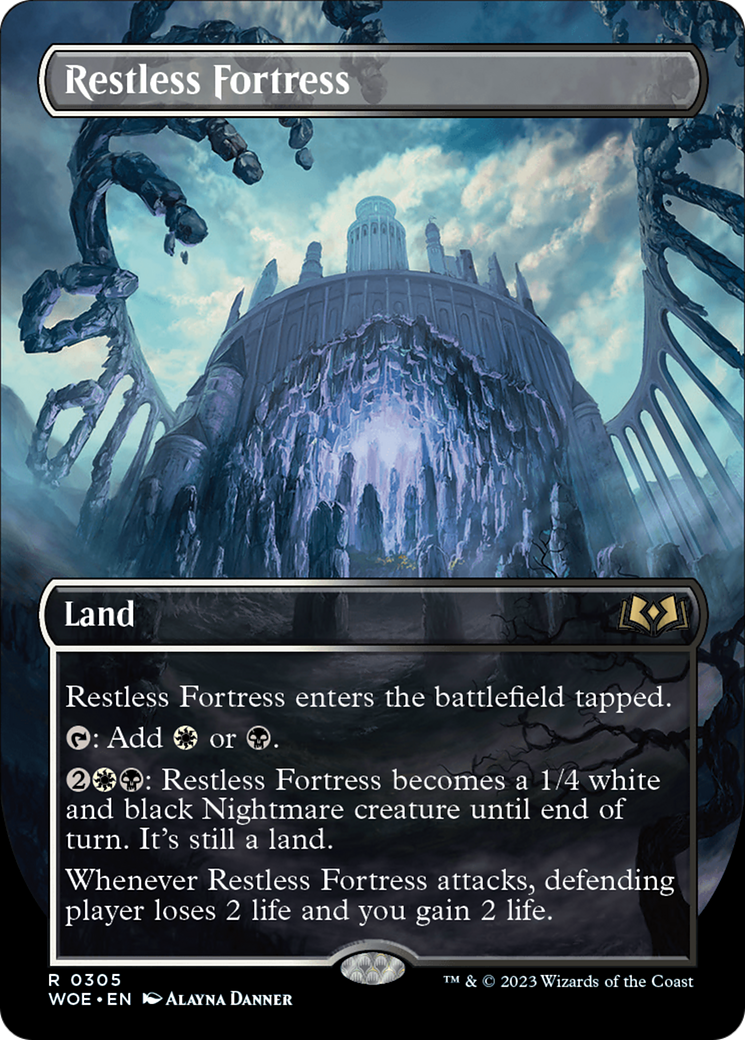 Restless Fortress (Borderless) (WOE-305) - Wilds of Eldraine