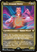 Ghen, Arcanum Weaver (Foil Etched) (CMR-595) - Commander Legends Etched Foil