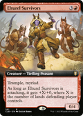 Elturel Survivors (Extended Art) (CLB-581) - Commander Legends: Battle for Baldur's Gate: (Extended Art)