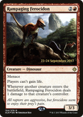 Rampaging Ferocidon (PRE-154) - Ixalan Promos Foil